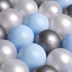 Balles pour piscine à balles de jeu pour bébé enfants misioo plastique colorées 6 cm 450 boules: blue ... Balles pour piscine à balles de jeu pour bébé enfants misioo plastique colorées 6 cm 450 boules: blue ...