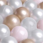 Balles pour piscine à balles de jeu pour bébé enfants misioo plastique colorées 6 cm 450 boules: rose ... Balles pour piscine à balles de jeu pour bébé enfants misioo plastique colorées 6 cm 450 boules: rose ...