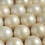 Balles pour piscine � balles de jeu pour b�b� enfants misioo plastique color�es 6 cm 500 boules dor�