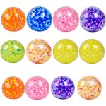 5pcs balle  presser flexible et rapide perles en mousse colores anti - stress en tpr souple dcompression ...