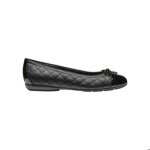 Geox annytah b ? ballerines femme cuir noir respirantes et confortables