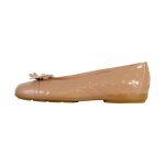 Ballerines femme - geox - annytah b - couleur caramel - bout rond - d�tail m�tallique