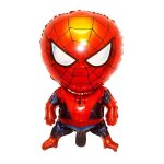 Ballon 3d spiderman - aluminium - 83x49cm - multicolore - id�al pour anniversaires denfants