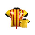 Ballon aluminium rc lens 60 cm - jaune