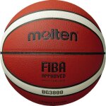Ballon de basket - molten - 3800 - cuir composite - 12 panneaux - adulte - mixte