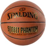 Ballon de basket - spalding - street phantom sgt 84387z - taille 7 - caoutchouc - orange