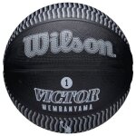 Ballon de basket - wilson - nba player icon victor wembanyama wz3017801xb - taille 7 - noir - ext�rieur ...