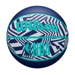 Ballon de basket - wilson - nba drv plus dazzle - couleur bleu - mixte - adulte