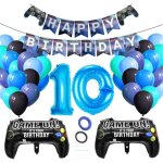 Ballons décoration anniversaire garçon 10 ans ensemble de décoration danniversaire fête de jeu vidéo ... Ballons décoration anniversaire garçon 10 ans ensemble de décoration danniversaire fête de jeu vidéo ...