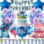 Ballon dcoration fte anniversaire enfant passionova 39pices complet thme espace color guirlande ...
