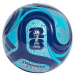 Ballon de football - adidas - trionda - bleu - taille 5 - 100% polyur�thane recycl�