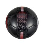 Ballon de football - paris saint germain - taille 5 - polyurthane - noir - officiel