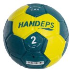 Ballon de handball - �quip eps decouverte - caoutchouc r�sistant - rev�tement nylon japonais - taille ...