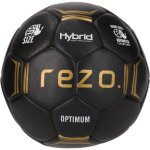Ballon handball - optimum - taille 2 - noir et or