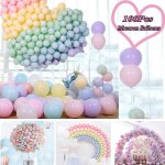Ballons pastel 100 ballons color�s ballons pastel m�lange de couleurs pastel pour mariage f�te danniversaire ...