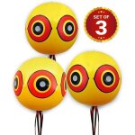 Ballons r�pulsifs anti - pigeons lot 3 effaroucheur oiseaux corbeaux compatible ultrason pic filet