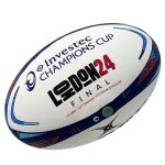 Ballon de rugby gilbert innovo de la finale investec champions cup 2024