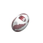 Ballon de rugby - lyon - replica - gilbert - taille 5