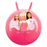 Ballon sauteur barbie - john - � 45 - 50 cm - rose - poign�es pour saccrocher - facile � gonfler - robuste ...