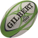 Ballon de touch rugby - gilbert - match pro - vert / bleu Ballon de touch rugby - gilbert - match pro - vert / bleu