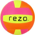 Ballon de volleyball - rezo - pvc - tangelo - rsistant et lger