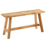 Banc bout de lit sansibar l 90 cm en bois massif lasuré naturel siège repose - pieds style sobre et rustique ... Banc bout de lit sansibar l 90 cm en bois massif lasuré naturel siège repose - pieds style sobre et rustique ...