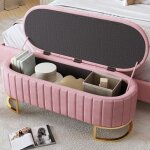 Banc coffre 120x40 cm coffre de rangement repose - pieds rembourré avec espace de rangement banquette ... Banc coffre 120x40 cm coffre de rangement repose - pieds rembourré avec espace de rangement banquette ...