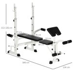 Banc dentraînement banc de musculation avec presse jambes support pour haltères accoudoir pour un entraînement ... Banc dentraînement banc de musculation avec presse jambes support pour haltères accoudoir pour un entraînement ...