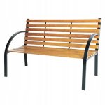 Banc de jardin banc de parc en bois et m�tal