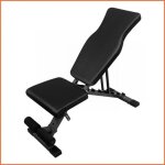 Banc de musculation complet - ajustable 6 positions dos / 4 si�ge - pliant - charge max 600 lbs - fer ...