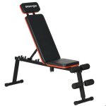 Banc de musculation - sportnow - dossier rglable 5 niveaux - banc dhaltre multifonctionnel - acier ...