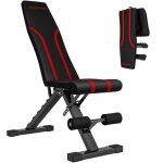 Banc de musculation - sportnow - pliable inclinable - sige et dossier rglable - entranement complet ...
