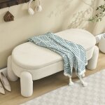 Banc de rangement lgant et moderne pour chambre vestiaire entre et salon avec rangement couleur beige ...