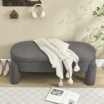 Banc de rangement lgant et moderne pour chambre vestiaire entre et salon avec rangement couleur gris ...