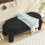 Banc de rangement lgant et moderne pour chambre vestiaire entre et salon avec rangement couleur noir ...