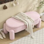 Banc de rangement lgant et moderne pour chambre vestiaire entre et salon avec rangement couleur rose ...