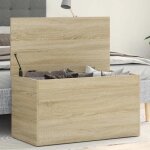 Banc de rangement intérieur / coffre de rangement chêne sonoma 84x42x46 cm - bois dingénierie newneuf5242155 ... Banc de rangement intérieur / coffre de rangement chêne sonoma 84x42x46 cm - bois dingénierie newneuf5242155 ...