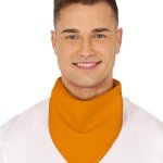 Bandana foulard 54cm orange