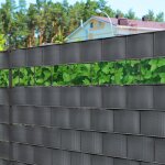 Bandes brise - vue 35 mètres occultant clips de fixation inclus buis 19 cm x 35 m Bandes brise - vue 35 mètres occultant clips de fixation inclus buis 19 cm x 35 m