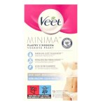 Bandes de cire d�pilatoire - veet - peau sensible - bikini et aisselles - 16 pi�ces