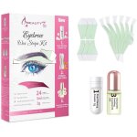 Bandes de cire froide sourcils dépilatoire visage24 bandes de cire prédécoupées avec poudre de perle ... Bandes de cire froide sourcils dépilatoire visage24 bandes de cire prédécoupées avec poudre de perle ...