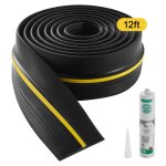 Bande d�tanch�it� pour seuil de porte de garage - duoku - 12 pieds - adh�sif universel - joint de sol ...