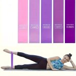 Bande lastique musculation avec 5 niveaux de rsistance lastique pour fitness pour yoga - rsistance ...
