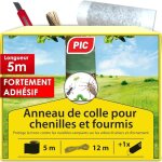 Bande glue arbre fruitier5m glue arboricoleanneau de colle efficace contre les chenillesfourmis et autres ...