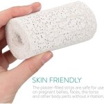 Bande pl�tr�e pour moulage et sculpture cr�ative 7. 5x2. 7m 10 pi�ces pour art et corps label