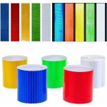 Bande réfléchissante - 5 pièces de ruban davertissement de sécurité de 5 cm x 3 m adhésif puissant et ... Bande réfléchissante - 5 pièces de ruban davertissement de sécurité de 5 cm x 3 m adhésif puissant et ...