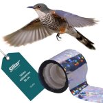 Bande r�fl�chissante pour pigeons et �tourneaux - 48cm / 50m - rouleaux de ruban r�fl�chissant r�pulsif ...