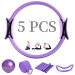Bandes de résistance pilates pour femmes - 5 pièces - cercle de pilates ballon bandes de résistance ? ... Bandes de résistance pilates pour femmes - 5 pièces - cercle de pilates ballon bandes de résistance ? ...