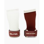 Bandes sans magn�sie - velites - quad ultra - sans magn�sie - l - blanc et grenat