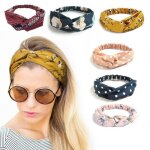 Bandeau 6x bandeaux boho pour femmes bandeau élastique doux a063 Bandeau 6x bandeaux boho pour femmes bandeau élastique doux a063